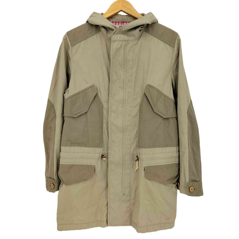 アイジュンヤワタナベコムデギャルソンマン eYe JUNYA WATANABE COMME des GARCONS MAN 10ss 裏地チェック 異素材切替 フィールドパーカー メンズ JPN:XS