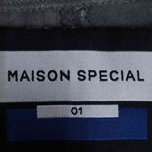 メゾンスペシャル MAISON SPECIAL Prime-Over Alien Sweat Crew Neck T-Shirt メンズ JPN:1