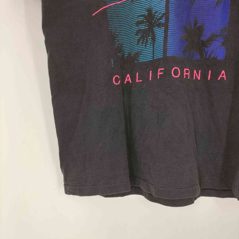 オニータ ONEITA 90S USA製 シングル ステッチ サンディエゴ フェード Tシャツ メンズ import:L