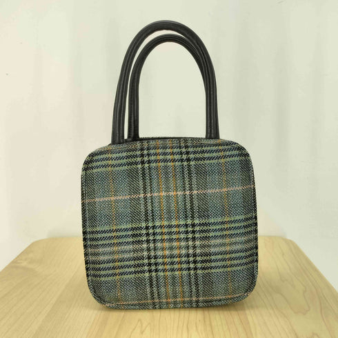 ビューティフルピープル beautiful people 23AW tweed check cell totes ツイード チェック セル トート レディース
