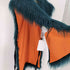 エムエムシックスメゾンマルジェラ MM6 Maison Margiela フェイクファーポンチョ レディース