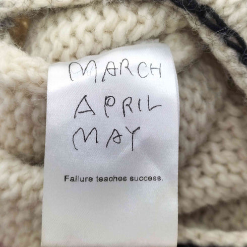 MARCH APRIL MAY マーチエイプリルメイ ニット トート バッグ レディース