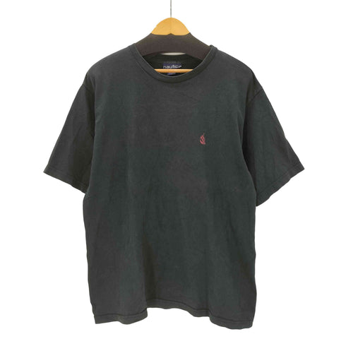 ノーティカ NAUTICA 90S ワンポイント プリント Tシャツ フェード メンズ import:L