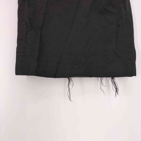 コムデギャルソンオム COMME des GARCONS HOMME 07aw 製品染め シワ加工 ウールギャバ テーパードパンツ メンズ JPN:S