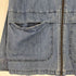 トミージーンズ tommy jeans フロントワッペン バック刺繍 デニム ブルゾン メンズ import:L