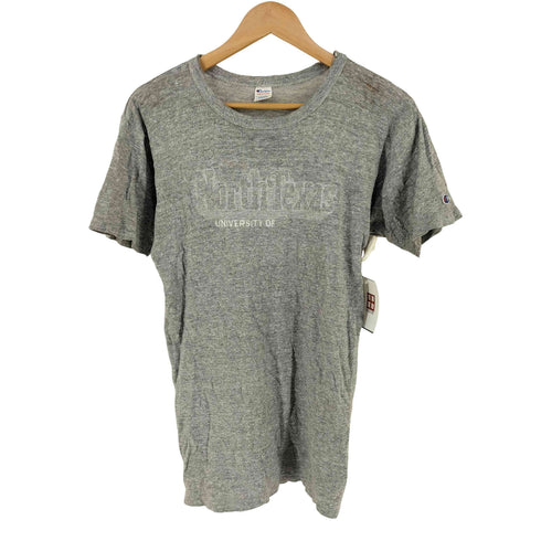 チャンピオン Champion 80s USA製 トリコタグ 12 North Texas 刺繍 半袖 Tシャツ メンズ M