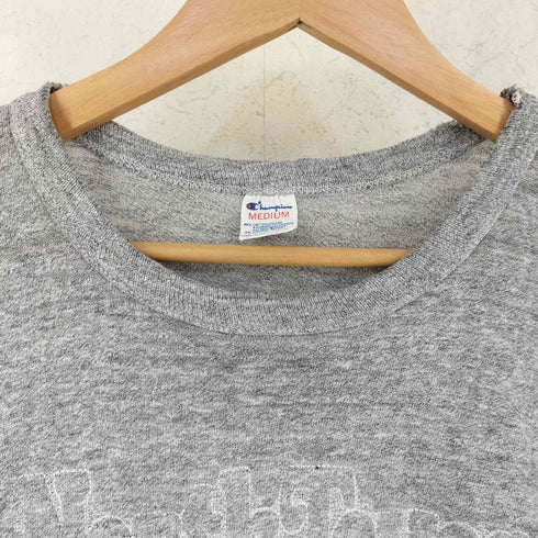 チャンピオン Champion 80s USA製 トリコタグ 12 North Texas 刺繍 半袖 Tシャツ メンズ M