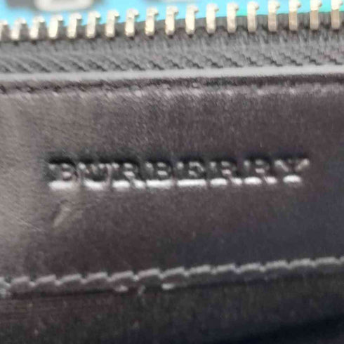 バーバリー BURBERRY CNDONHOUDON ロンドンチェック グラフィック ロゴプリント クラッチバッグ メンズ