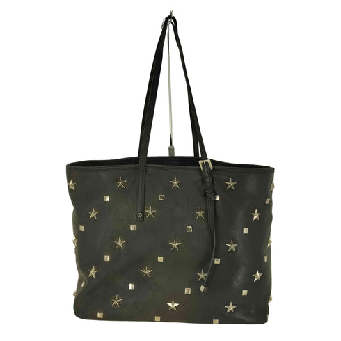 ジミーチュウ JIMMY CHOO SASHA スタッズ レザー トートバッグ メンズ