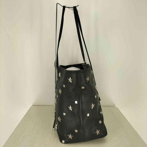 ジミーチュウ JIMMY CHOO SASHA スタッズ レザー トートバッグ メンズ