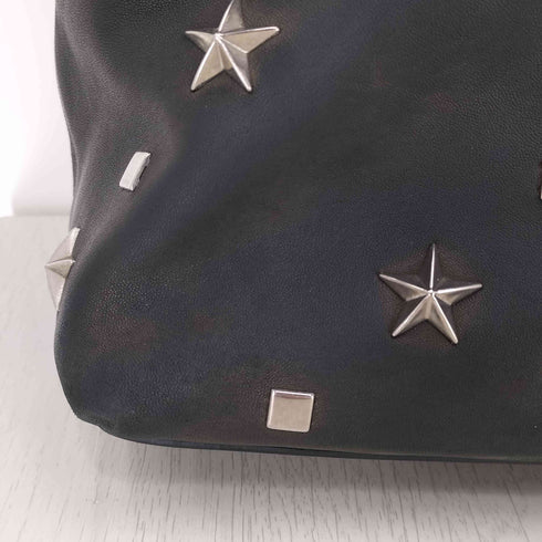 ジミーチュウ JIMMY CHOO SASHA スタッズ レザー トートバッグ メンズ