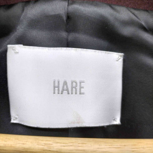 ハレ HARE ダブル スタンドカラー コート レディース FREE