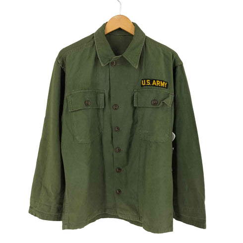 ユーエスアーミー U.S. ARMY 50s OG107 1st Model 初期 筒袖 ユーティリティシャツ メンズ