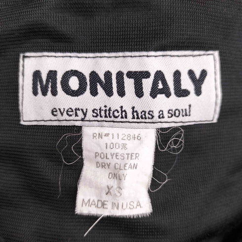 MONITALY MADE IN USA ベロアトラックジャケット レディース JPN:XS