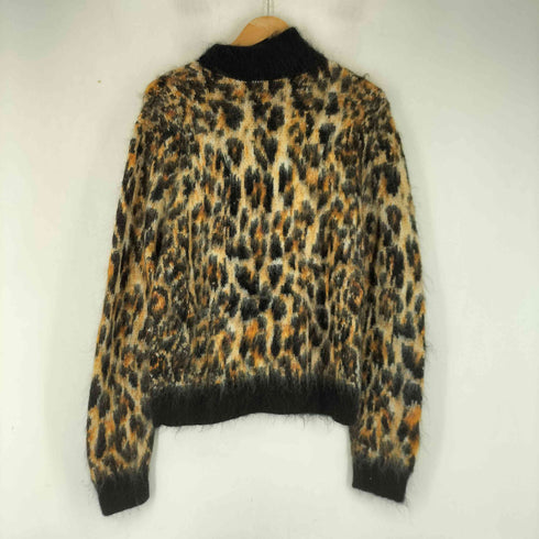 エイチアンドエム H&M rabanne モヘア混 レオパード ニット メンズ import:XL