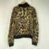 エイチアンドエム H&M rabanne モヘア混 レオパード ニット メンズ import:XL