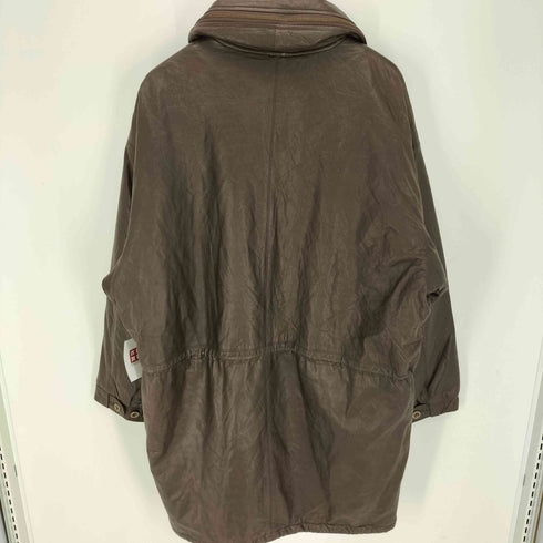 ハーディエイミス HARDY AMIES 80-90S JENS ラムレザー パッカブル レザーロングコート メンズ JPN:4