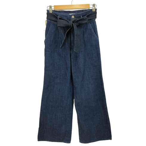 イエナ IENA 24SS Denimリボンベルテッドパンツ レディース 36