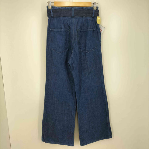 イエナ IENA 24SS Denimリボンベルテッドパンツ レディース 36
