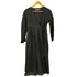ヌキテパ NE QUITTEZ PAS Cotton Rayon Dobby Cross Over Gown コットン レーヨン ガウン レディース