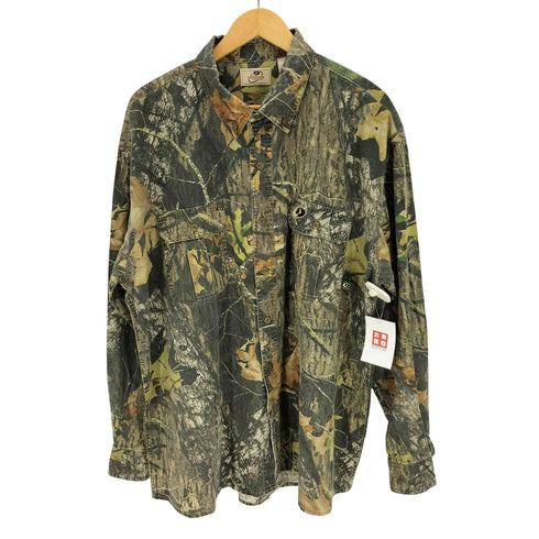 MOSSY OAK リアルツリー B/D L/S シャツ メンズ import:XL