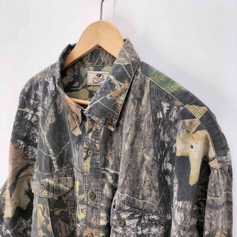 MOSSY OAK リアルツリー B/D L/S シャツ メンズ import:XL