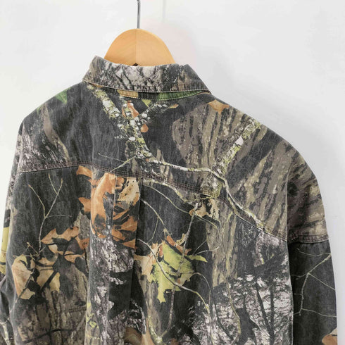 MOSSY OAK リアルツリー B/D L/S シャツ メンズ import:XL