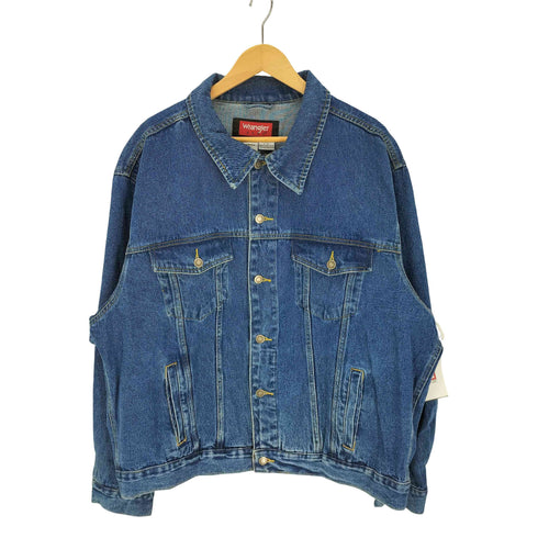 ラングラー Wrangler 90S HERO バングラデシュ製 3RD型 デニム トラッカージャケット メンズ 2XL