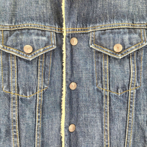ギャップ Gap 裏ボアデニムジャケット メンズ import:XS