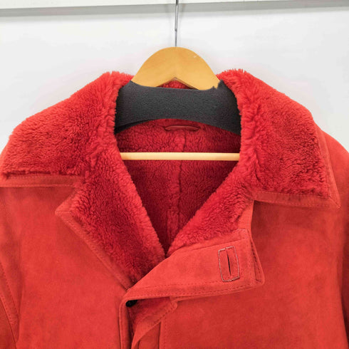 ベラペレ VERA PELLE 90S OLD MADE IN ITALY genuine leathe 本革 裏ボア レザー ムートン ジャケット レディース