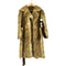 VINTAGE REAL FUR & genuine leathe ヴィンテージ リアル ファー 本革 リアル レザー スエード コンビ ロング コート レディース