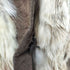 VINTAGE REAL FUR & genuine leathe ヴィンテージ リアル ファー 本革 リアル レザー スエード コンビ ロング コート レディース