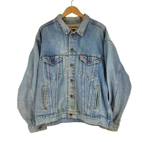 リーバイス Levis 90S USA製 4th デニムジャケット メンズ JPN:XL