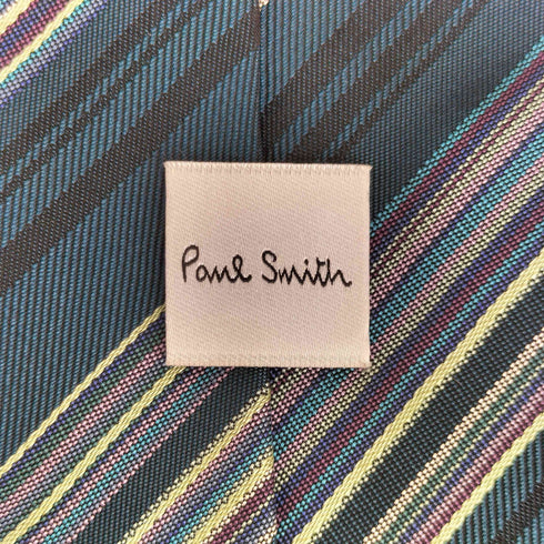ポールスミス Paul Smith ストライプ柄 シルクネクタイ メンズ