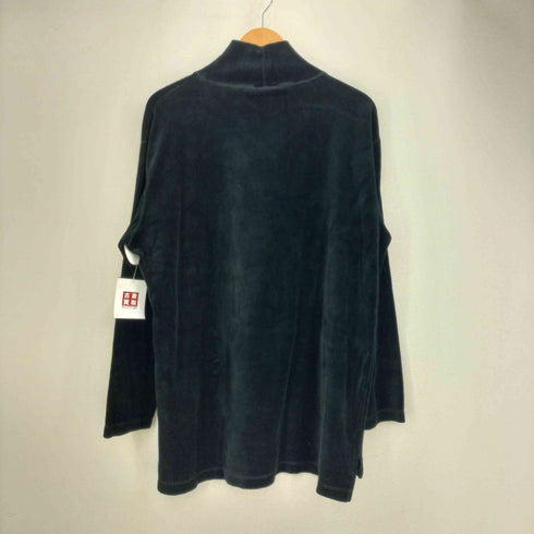 ダナキャランニューヨークジーンズ DKNY JEANS ハイネック ベロアプルオーバー レディース S