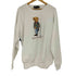 ポロバイラルフローレン Polo by RALPH LAUREN POLO BEAR プリントクルーネックトレーナー 香港製 メンズ import:M