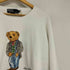 ポロバイラルフローレン Polo by RALPH LAUREN POLO BEAR プリントクルーネックトレーナー 香港製 メンズ import:M