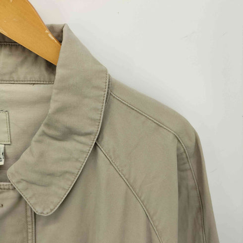 ギャップ Gap 80-90s OLD 白タグ コットン 比翼 ハンティング コート メンズ import:XL