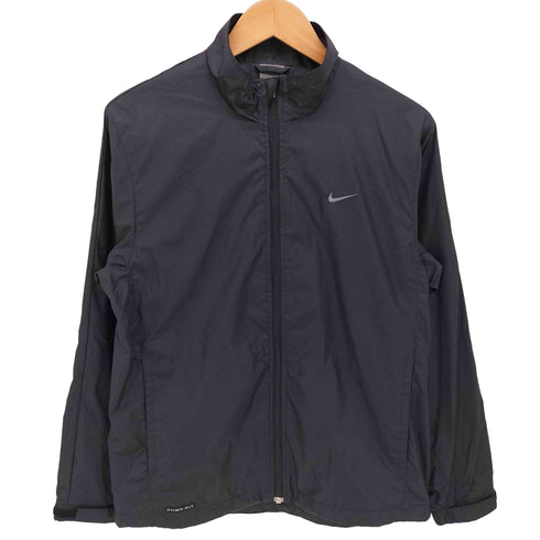 ナイキ NIKE 00s グレータグ CLIMA-FIT 裏地メッシュ スウッシュロゴ ジップアップジャケット メンズ import:S