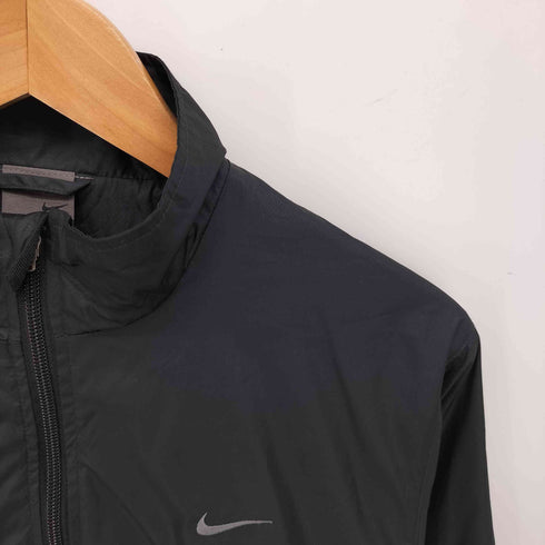 ナイキ NIKE 00s グレータグ CLIMA-FIT 裏地メッシュ スウッシュロゴ ジップアップジャケット メンズ import:S