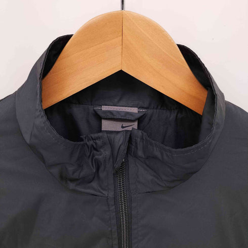 ナイキ NIKE 00s グレータグ CLIMA-FIT 裏地メッシュ スウッシュロゴ ジップアップジャケット メンズ import:S