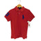 ポロバイラルフローレン Polo by RALPH LAUREN SLIM FIT ビックポニー ナンバリング刺繍 ポロシャツ メンズ import:M