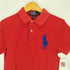 ポロバイラルフローレン Polo by RALPH LAUREN SLIM FIT ビックポニー ナンバリング刺繍 ポロシャツ メンズ import:M
