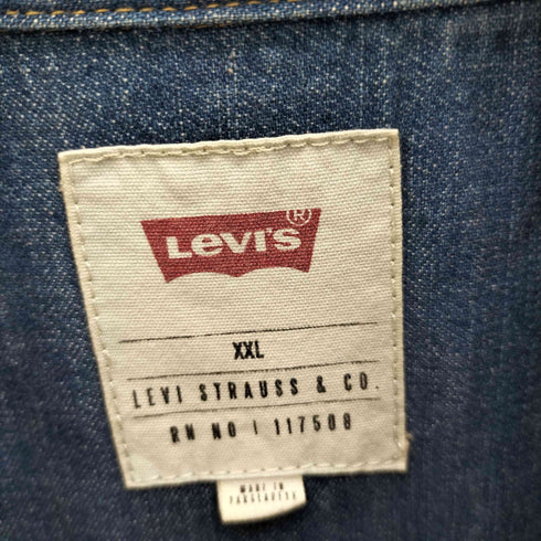 リーバイス Levis L/S デニムシャツ メンズ import:XXL