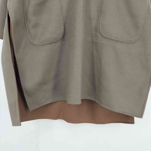 ロクビューティーアンドユースユナイテッドアローズ 6 BEAUTY & YOUTH UNITED ARROWS REVER HOODED PULLOVER COAT リバーフーデッドプルオーバー コート レディース JPN:36