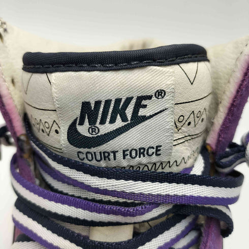 ステューシー Stussy 00S Court Force Hi Varsity Purple Dark Obsidian コート フォース ハイ バーシティ パープル/ダーク オブシディアン メンズ JPN:29