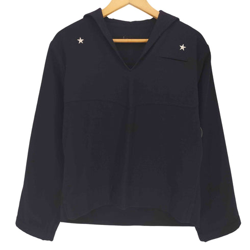 ユーエスネイビー U.S.NAVY 40S Naval Clothing Depot ウール セーラー シャツ メンズ US:38