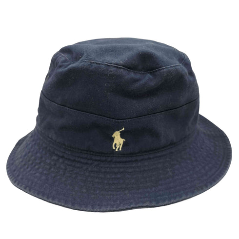 ポロバイラルフローレン Polo by RALPH LAUREN ポニー刺繍 コットン バケット ハット メンズ L
