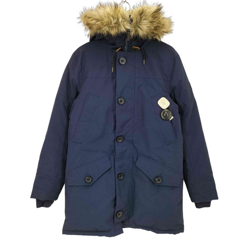 ポロラルフローレン POLO RALPH LAUREN N-3B 型 フードファー ダウン ジャケット メンズ import:S