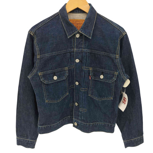 リーバイス Levis 90S 日本製 507XX 2nd BIG E ボタン裏 J22 刻印 デニム トラッカー ジャケット 98年製 濃紺 メンズ US:38
